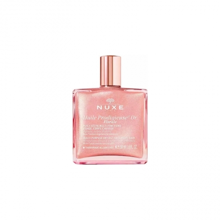 Nuxe Huile Prodigieuse Or Florale Ξηρό Λάδι με Λάμψη για Πρόσωπο, Σώμα & Μαλλιά, 50ml