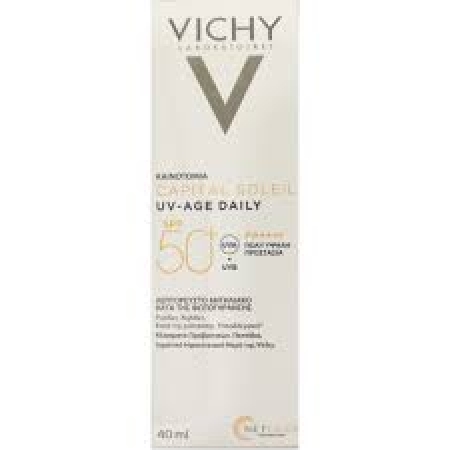 VICHY CAPITAL SOLEIL UV-AGE DAILY SPF50 40ML 