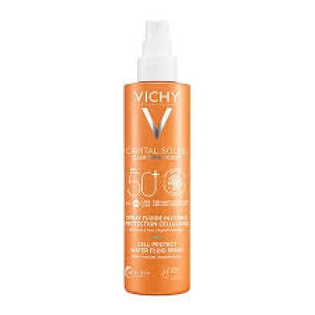 Vichy capital soleil cell protect water fluid spray spf 50+ 200ml