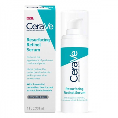 Cerave Resurfacing Retinol Serum Ορός Προσώπου με Ρετινόλη, 30ml