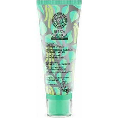 NS POLAR WHITE BIRCH. RESTORING&CALMING FACE GEL MASK 100ML 
