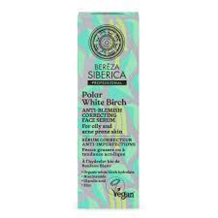 NS POLAR WHITE BIRCH. ANTI-BLEMISH CORRECTING FACE SER 30ML 