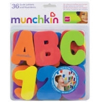 MUNCHKIN BATH LETTERS NUMBERS 