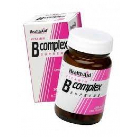 HEALTH AID B COMPLEX SUPREME CAPS 30's 