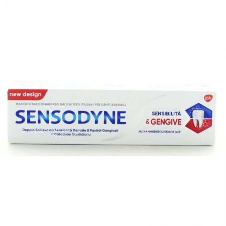 Sensodyne Sensitivity & Gum Οδοντόκρεμα για Ευαίσθητα Δόντια & Ούλα που Αιμορραγούν, 75ml