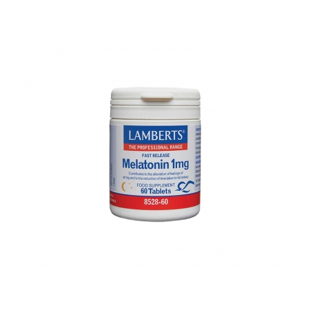 Lamberts Melatonin 1 mg Fast Release, 60 tablets