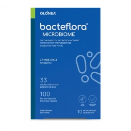 Olonea BacteFlora Microbiome Συμβιωτικό για την Εξισορρόπηση & Αποκατάσταση της Βιοποικιλότητας του Εντέρου, 30vcaps
