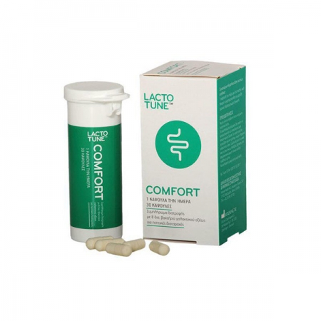 Lactotune Comfort Συμπλήρωμα Διατροφής Πρεβιοτικών - Προβιοτικών για την Υγεία του Πεπτικού, 30caps