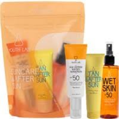 YOUTH LAB SUN & AFTER SUN TRAVEL SIZE BAG 40ML+100ML+75ML 