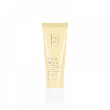 Lavish Care Shine Bright Detoxifying & Glow Face Mask Μάσκα Προσώπου για Αποτοξίνωση & Λάμψη 75ml