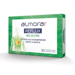 Almora Plus Reflux No Burn Συμπλήρωμα Διατροφής για την Οξύτητα & την Παλινδρόμηση του Γαστροοισοφαγικού Βλεννογόνου, 30 Μασώμενα Δισκία