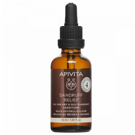 Apivita Dandruff Relief Oil Λάδι κατά της Ξηροδερμίας & Πιτυρίδας, 50ml