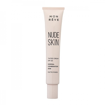 Mon Reve Tinted Cream SPF20 Nude Skin Combination Normal 30ml No. 101