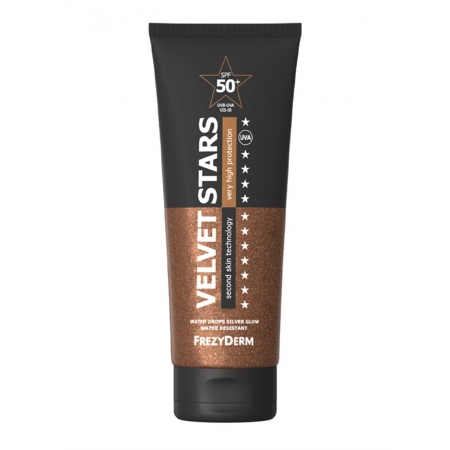 Frezyderm Velvet Stars SPF50+ Αντηλιακό Σώματος με Λάμψη 175ml