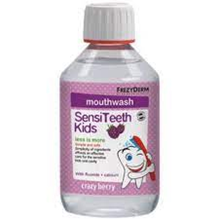 FREZYDERM SENSITEETH KID'S MOUTHWASH 250ml 