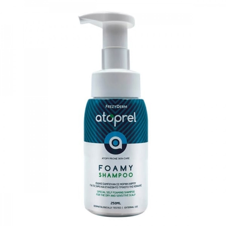 Frezyderm Atoprel Foamy Shampoo Ειδικό Σαμπουάν για την Ατοπική Δερματίτιδα, 250ml