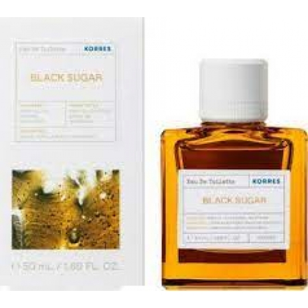 KORRES BLACK SUGAR EAU DE TOILETTE 50ML 
