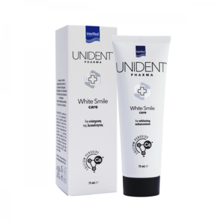 Intermed Unident Pharma White Smile Care Οδοντόκρεμα για Λεύκανση των Δοντιών, 75ml
