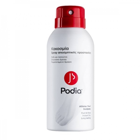Podia Athlete's Feet Deospray Σπρέι Αποσμητικής Προστασίας Ποδιών, 150ml