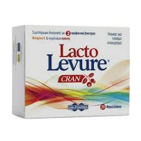 UNI-PHARMA LACTOLEVURE CRAN (BT X 20 STICKS)  