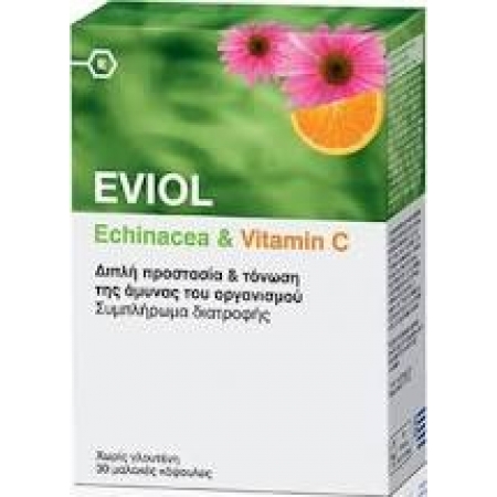 EVIOL ECHINACEA & VITAMIN C x 30 