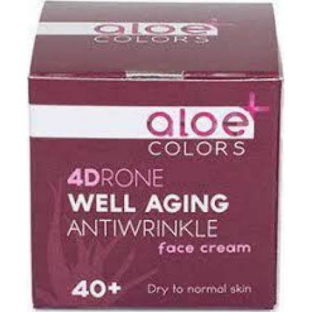 ALOE+   COLORS WELL  AGING ANTIWRINKLE  FACE CREAM 40+