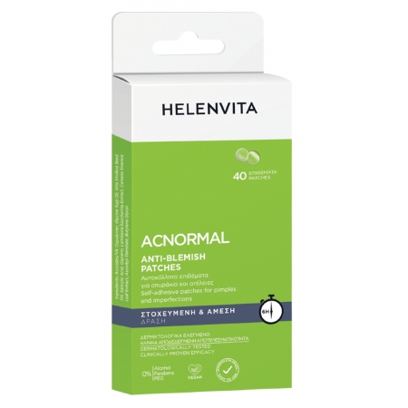 Helenvita Acnormal Anti- Blemish Patches Aυτοκόλλητα Επιθέματα για Σπυράκια & Ατέλειες 40τμχ