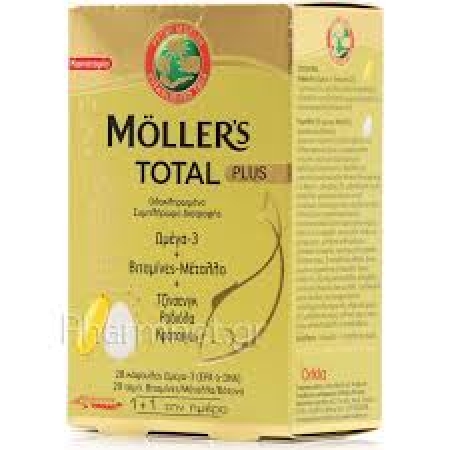 MOLLER'S TOTAL PLUS 28 CAPS + 28 TABS 