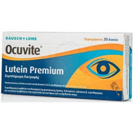 BAUSCH & LOMB OCUVITE LUTEIN PREMIUM 30 TABS 