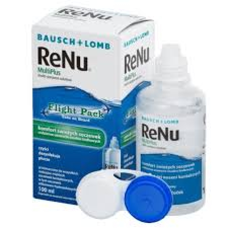 BAUSCH & LOMB RENU MULTIPLUS FLIGHT PACK 100ML 