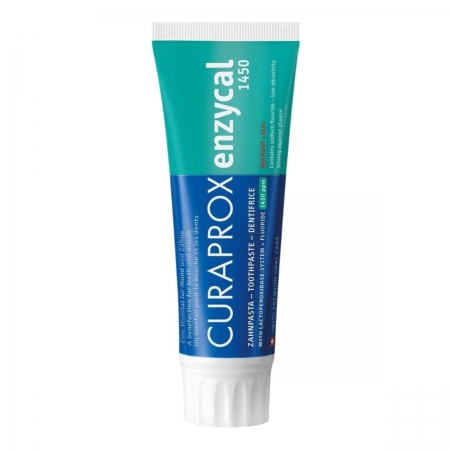 Curaprox Enzycal 1450ppm Οδοντόκρεμα Χωρίς SLS, 75ml