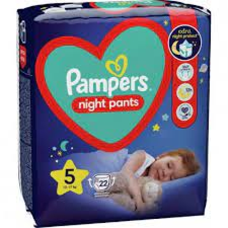 PAMPERS NIGHT PANTS ΜΕΓ 5  22 TEM