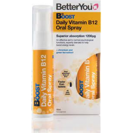 BETTER YOU BOOST B12 SPRAY 25ML 160 ΨΕΚΑΣΜΟΙ 