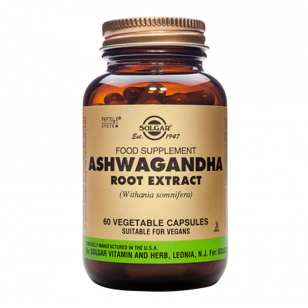 SOLGAR SFP ASHWAGANDHA ROOT EXTRACT 60VCAP