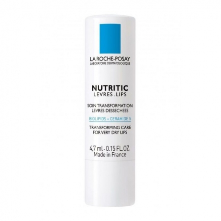 La Roche Posay Nutritic Lips, Φροντίδα Αποκατάστασης για Πολύ Ξηρά Χείλη, 4.7ml