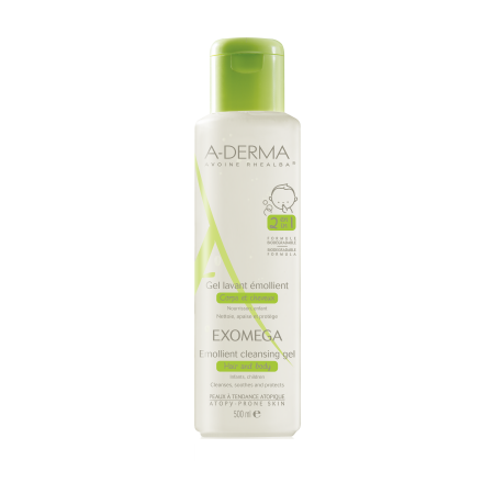 ADERMA EXOMEGA Gel Lavant Emollient 500ml