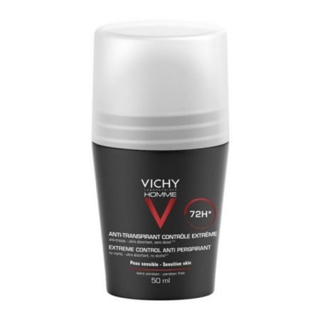 VICHY HOMME 72H Αποσμητικό κατά της έντονης εφίδρωσης, 50ml