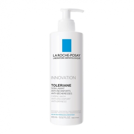 La Roche Posay Toleriane Innovation Caring Wash, Καθαρισμός Προσώπου για την Ευαίσθητη Επιδερμίδα 400ml