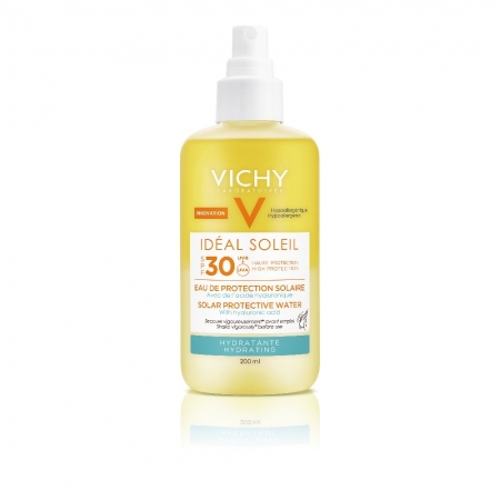 VICHY Ideal Soleil Αντηλιακό Νερό Προστασίας - Ενυδάτωσης SPF30 200ml