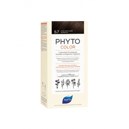 Phyto Phytocolor 5.7 Καστανό Ανοιχτό Μαρόν