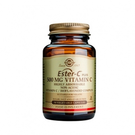 SOLGAR ESTER-C 500MG VEGICAPS 50S