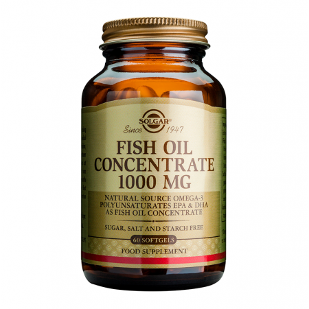 SOLGAR FISH OIL CONCENTRATE 1000MG 60C
