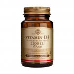 SOLGAR VITAMIN D3 2200 IU 50 VEGICAPS 