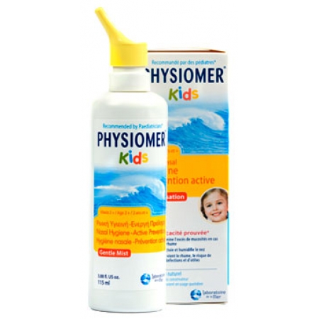 PHYSIOMER KIDS NASAL SPRAY AGE 2+ 115ML 