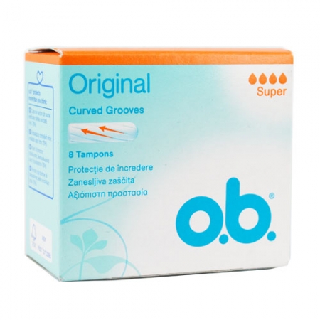O.B TAMPONS SUPER 8TEM 