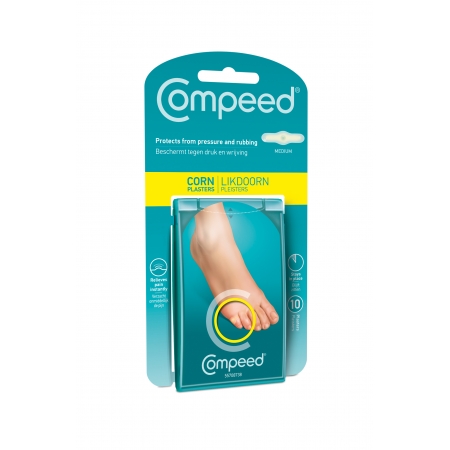 COMPEED Corns Medium Μεσαία Επιθέματα Για Κάλους 10τεμ