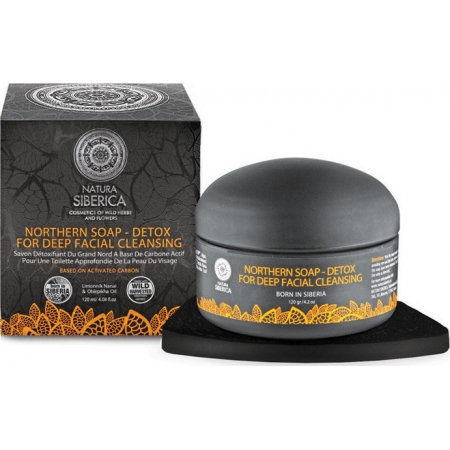 Natura Siberica NORTHERN SOAP-DETOX FOR DEEP FACIAL CLEANS 120 ML 