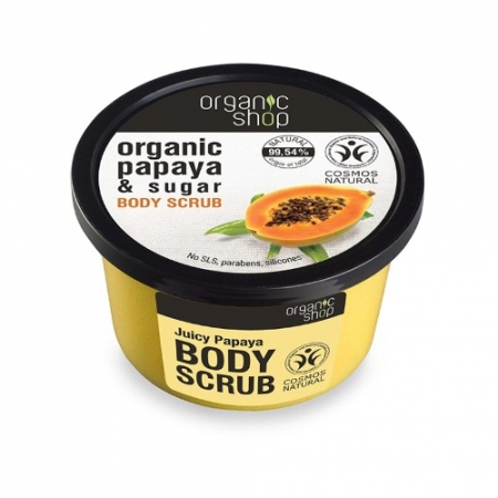 Natura Siberica Body SCRUB JUICY PAPAYA TOP 