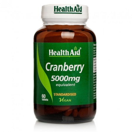 HEALTH AID CRANBERRY EXTRACT 5000MG 60TABS