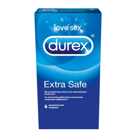 DUREX EXTRA SAFE 6 ΤΕΜΑΧΙΑ